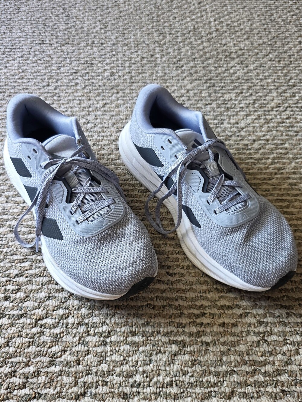 Gray adidas Galaxy 7 Running Shoes